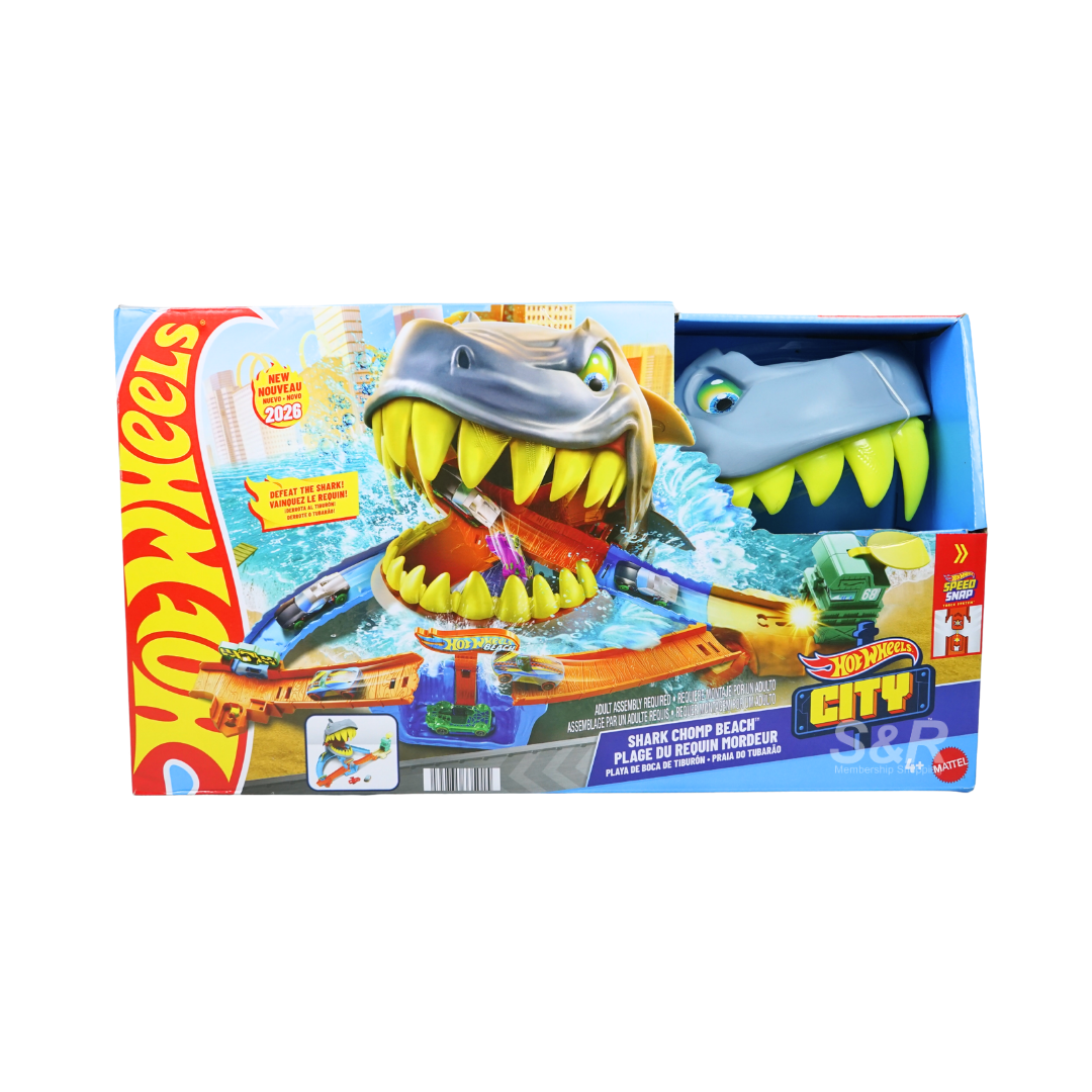 Hot Wheels City Shark Chomp Beach